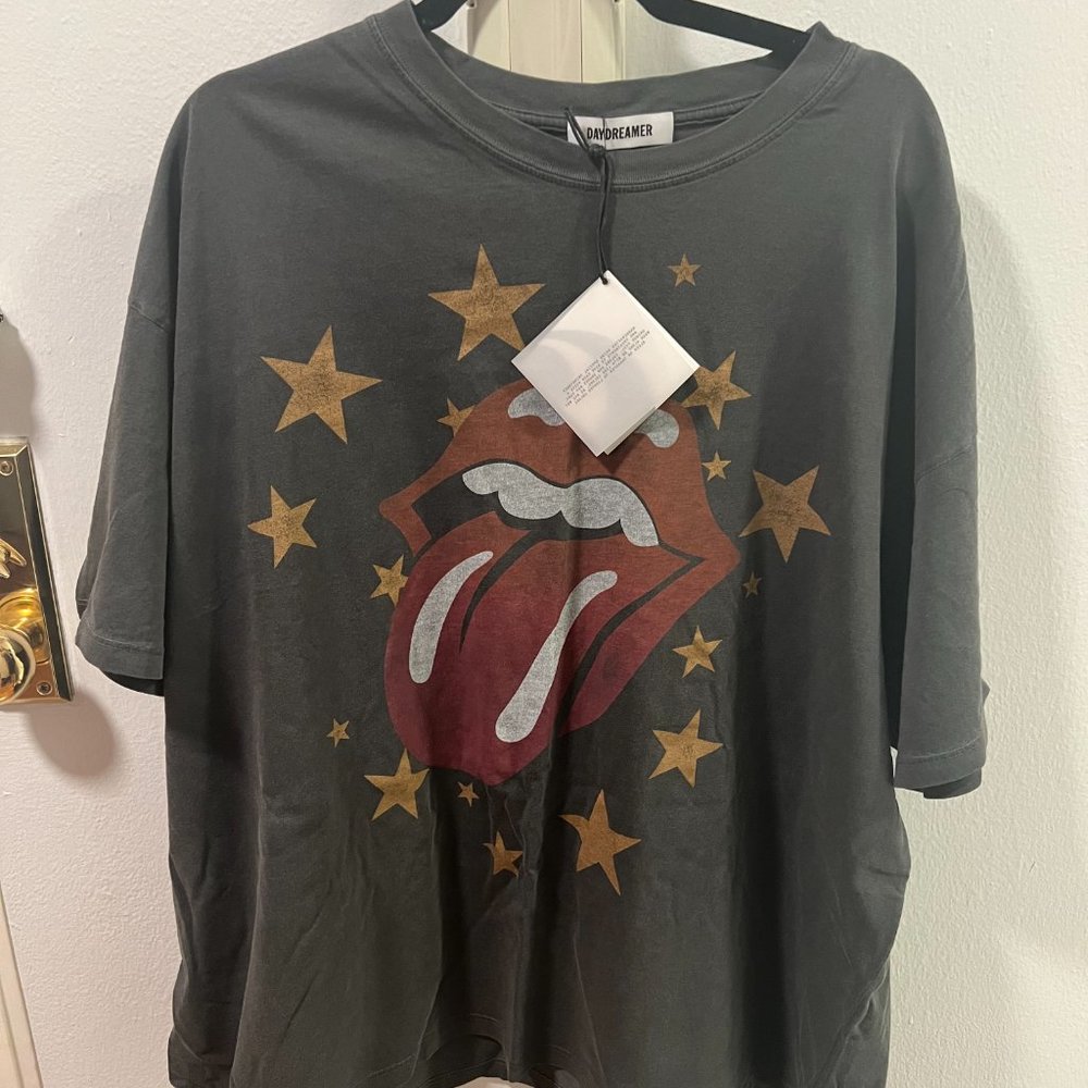 NWT Daydreamer Rolling Stones Oversized Tee One Size